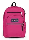 JanSport Big Student, Zaino Grande, 34 L, 43 x 33 x 25 cm, Scomparto per Laptop da 15 Pollici, Midnight Magenta