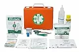 DETERMONDO Kit Cassetta Pronto Soccorso All.2 per Aziende Sotto 3 Lavoratori, Pacco Medicazione Conforme al DM388/DL81
