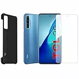 TCL 20L+ Smartphone 4G 256GB, 6GB RAM + Back Cover Rigida Originale e Pellicola Protettiva, Quad Camera 64 Mp, Display 6.67' FHD+, Android 11, Batteria 5000 mAh, Dual Sim Blue [Italia]
