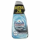 Finish Gel Gel Detersivo Per Lavastoviglie Quantum +Igiene,78 Lavaggi, 3 Confezioni Da 26 Lavaggi - 1680 ml