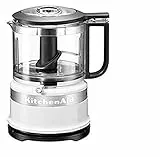 KitchenAid 5KFC3516EWH Mini Food Processor Classic, 0.83 L - Bianco