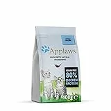Applaws Complete Naturale Grain Free Crocchette di Pollo per Gattini, Busta Resellabile da 400g