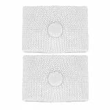 Wytino Fasce Bande di digitopressione, 1Pair Confortevole Anti-Halation Polsi Anti-Nausea, Polsini Adatti per Adulti e Bambini da Viaggio all'aperto (Bianca)