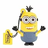 Tribe - Chiavetta USB 16 GB Kevin - Memoria Flash Drive 2.0, Personaggio Originale Minions, Pennetta USB Compatibile con Windows, Linux e Mac