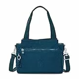 Kipling Elysia, Bagaglio a Mano Unisex-Adulto, Cosmic Emerald, Taglia Unica