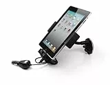 Technaxx FMT-X4000BT Trasmettitore FM con supporto per auto e viva voce (Display OLED, Bluetooth, USB Slot, jack 3,5 mm), colore: Nero