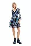 Desigual Vest_Sharon di Dress, Blu, M Donna