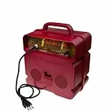 Gemi Elettronica Elettrificatore 220 V per Recinto Elettrico da 8 J e 15000 V recinti elettrici Recinzione da pascolo elettrificate per Animali Come cinghiali Cervi caprioli Volpi Cavallo Mucca Pony