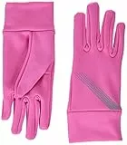 Amazon Essentials Kids' Running E-Tip Gloves Guanti per Il Freddo, Rosa, 8 Anni