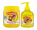 Gom-gel Gel Effetto Bagnato Fissaggio Forte: Dispenser 250 ml - Ricarica 1000 ml