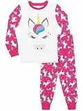 Harry Bear Pigiama per Ragazze Glitter Arcobaleno Unicorno Vestibilitta Stretta Multicolore 12-13 Anni