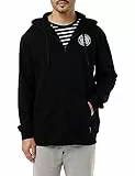 Vans Original Zip, Felpa con Cappuccio Uomo, Black,