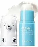 THESAEM Islanda Hydrating Eye Stick 0.24oz(7g) - Balsamo occhi rinfrescante per occhiaie e gonfiori - Trattamento sotto gli occhi - Riduce le rughe e idrata