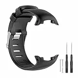 JTMM Cinturino per SUUNTO D4 / D4i Novo Orologio con Cinturino di Ricambio per Orologio GPS, Cinturino in Silicone Morbido Cinturino per smartwatch con Strumenti di rimozione