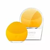 Foreo Luna Mini 2 Spazzola Pulizia Viso, Compatta, Massaggio Hi-Tech, per Tutti i Tipi di Pelle, Ultraigienico, Semplice, Detergente in Silicone, Sunflower Yellow