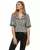 Desires Helen Shirt, Maglia, Donna, Multicolore (9000P Black Pr), XS