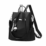 Eshow Zaino Da Donna Antifurto, Zainetto Multifunzionale, Borsa Casual ed Moda per Viaggio, Scuola, Lavoro, Shopping, Visite e Università