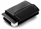 Jaimie Jacobs 'Nano Boy Pocket' Mini Portafoglio uomo con Portamonete, Porta Carte di Credito dal design minimalista, Mini Wallet, Porta tessere slim tascabile (Nero)