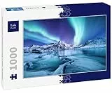 Lais Puzzle Aurora boreale sulle Isole Lofoten, Norvegia 1000 Pezzi