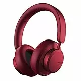 Urbanista Miami Cuffie Wireless Bluetooth On-Ear, 50 ore di Riproduzione, Cancellazione Rumori Attiva, Set con Microfono, Ricezione On Ear con Custodia per Trasporto, Rosso Rubino