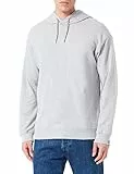 United Colors of Benetton Felpa con cappuccio 3J68U2001 Uomo, Grigio 501, XL