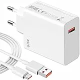 67W Caricatore Rapido con Cavo USB C 1m, TITACUTE turbo charging Caricabatterie rapido per Xiaomi 13T/13/12S Ultra/12 Lite/12/12X/11T/Mi 11 Ultra/11,67W charge per Redmi Note 11 Pro/Note 11S /Note10