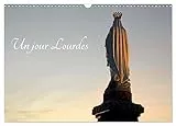 Un jour Lourdes (Calendrier mural 2024 DIN A3 vertical), CALVENDO calendrier mensuel: Le patrimoine du sanctuaire de Lourdes