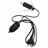 Mobestech - Lampadina a filamento in tungsteno E14 15 W e dimmerabile cavo interruttore luce per lampada di sale con spina UE 商品名称