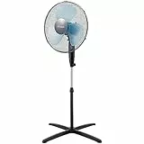 ARDES | AR5EA40P Ventilatore a Piantana Potente Silenzioso 3 Pale 40 cm Oscillante con Altezza e Inclinazione Regolabile Ventilatore a Stelo Ardes 3 Velocità Modello