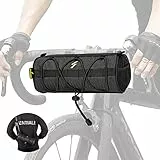 CHUNWILL Borsa da Manubrio per Bicicletta Impermeabile Borsa Contenitore Anteriore con Tracolla per Bici da Strada, Mountain Bike, Ciclismo