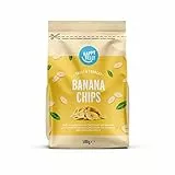 Marchio Amazon - Happy Belly Chips di banane, 500 g