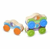 Melissa & Doug 40129 Auto Impilabili con Animali, Multicolore