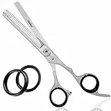 Forbici professionali sessistro sfollabile Forbici da parrucchiere, Capelli professionali taglio qualità superiore 6,5' dispositivi e utensili per acconciatura parrucchiere uomini salone