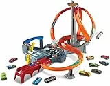 Hot Wheels Mega Vortice Playset Contiene 1 Macchinina, Giocattolo per Bambini 4 + Anni, CDL45, Esclusivo Amazon