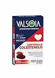 Valsoia, Integratore Controllo Colesterolo 100% Vegetale, 30 pastiglie gommose gusto Ciliegia