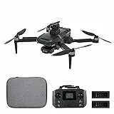 Goolsky Drone GPS con Fotocamera 8K 3 Assi Gimbal 5G WiFi FPV Quadcopter 5000 m Distanza di Controllo 35 Minuti Tempo di Volo Motore brushless con Custodia