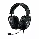 Logitech G PRO X Cuffia Gaming Cablata con Microfono Blue VO!CE, DTS Headphone:X 7.1 e Driver PRO-G da 50 mm, 7.1 Surround Pensato per Esport Gaming, per PC/PS/Xbox/Nintendo Switch, Nero
