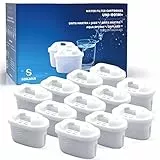 SOKANA Filtro Acqua Adatti per Caraffa Filtrante Brita Maxtra Plus Maxtra+ Marella Elemaris XL Aquaphor Brocca Acqua Filtrante, TÜV SÜD Certificata, 12 Pezzi