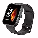 Amazfit Bip 3 Pro Smartwatch Orologio Intelligente Fitness Tracker, 1,69' Full Touch, 60 Modalità Sport con GPS, Impermeabile 5 ATM, SpO2, Cardiofrequenzimetro, Monitor del Sonno, Uomo, Donna