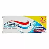Aquafresh Dentifricio Tripla Protezione alla Menta Fresca, 2 x 75ml