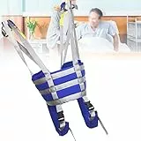 Imbracatura Universale Comfor,Imbracatura per Sollevatore Disabili Toilette,Imbracatura di Sollevamento Paziente Completa, per Infermieristica Pazienti,L