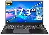SGIN 17 Pollici PC Portatile 8GB RAM 512GB SSD 11 Home System Notebook, Celeron Quad-core, Up to 2.8Ghz, HD, 2.4/5.0G WiFi, Bluetooth 4.2, Supporta memoria espandibile 512 GB TF