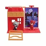 PJ MASKS JP PJMA7310 - Set da gioco per trappola e fuga da notte, motivo: gufo e luna