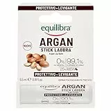 Equilibra Viso, Argan Stick Labbra, Balsamo Labbra ad Azione Protettiva per Labbra Morbide e Setose, con Olio di Argan Protettivo e Levigante, e Vitamina E Antiossidante, 5,5 ml