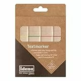 Idena 10539 - Evidenziatore riciclato, set di 4, 1-5 mm, giallo, verde, arancione e rosa
