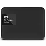 Western Digital My Passport Disco rigido esterno, portatile per Mac, USB 3.0 nero nero 1 to
