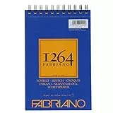 FABRIANO 1264 BLOCCO A5 SPIRALE SCHIZZI 90GR