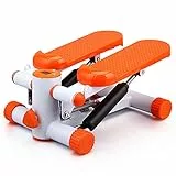 Swing Stepper FFitness Mini Stepper Fitness Con LED Digital E Resistenza Regolabile,Il Tono I Glutei Gambe Cosce Vita,Portatile Coperta Fitness Dimagranti For Donne E Uomini Impiegati D'ufficio Steppe