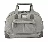 Beaba 940273 Borsone Fasciatoio Amsterdam Ii, Allungabile, Borsone da Viaggio, 50 L, Grigio