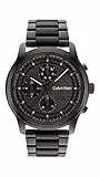 Calvin Klein Orologio analogico multifunzione al quarzo da uomo con cinturino in acciaio inossidabile o in pelle Black x1